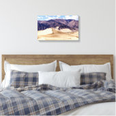 Sanddünen in der Nähe des Klosters Samye - Tibet Leinwanddruck (Insitu (Schlafzimmer))