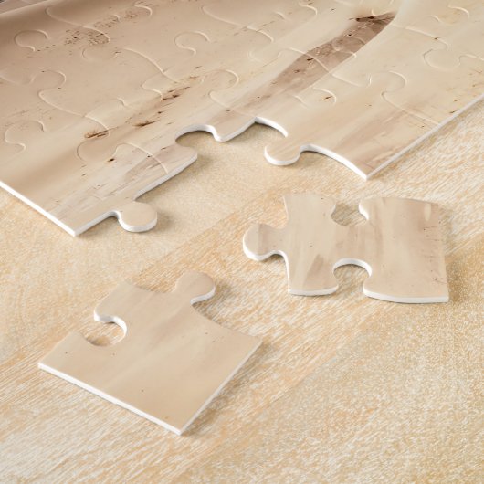 Sanddünen in der Nähe des Klosters Samye - Tibet Puzzle (Seite)