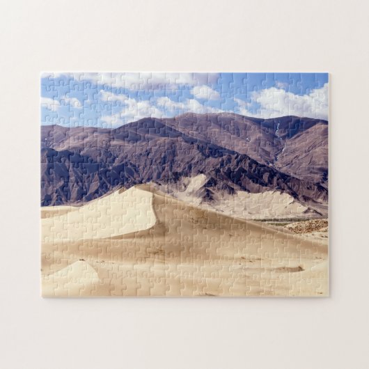 Sanddünen in der Nähe des Klosters Samye - Tibet Puzzle (Horizontal)