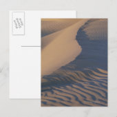 Sanddünen in Mesziemlich Flats Postkarte (Vorne/Hinten)