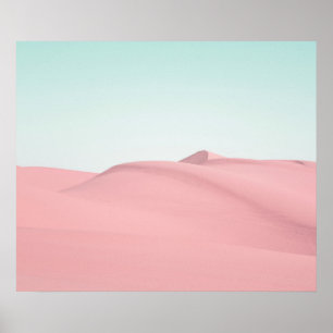 Sanddünen in Südkalifornien. Poster