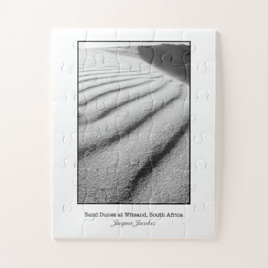 Sanddünen in Witsand, Südafrika Puzzle (Vertikal)