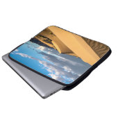 Sanddünen Laptopschutzhülle (Vorne Knopf)