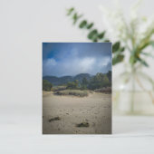 Sanddünen mit Hügeln Küstenlandschaft Postkarte (Stehend Vorderseite)