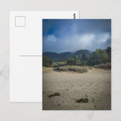 Sanddünen mit Hügeln Küstenlandschaft Postkarte (Vorne/Hinten)