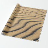 Sanddünen mit Sandstrand Geschenkpapier (Ungerollt)