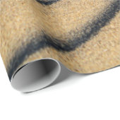 Sanddünen mit Sandstrand Geschenkpapier (Rolleneckpunkt)