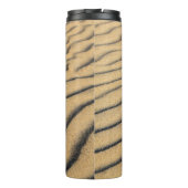 Sanddünen mit Sandstrand Thermosbecher (Rückseite)
