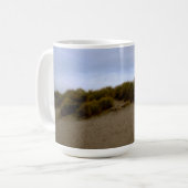 Sanddünen mit Seegras Kaffeetasse (Vorderseite Links)