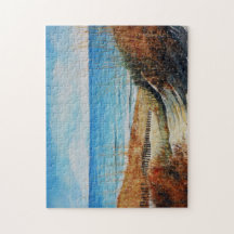 Sanddünen Ozeanmalerei