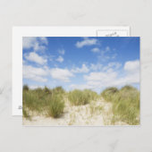 Sanddünen Postkarte (Vorne/Hinten)