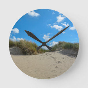Sanddünen Runde Wanduhr