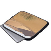 Sanddünen, Sahara-Wüste, Marokko Laptopschutzhülle (Vorne Knopf)