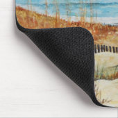 Sanddünen und Ozeanmalereien Mousepad (Ecke)