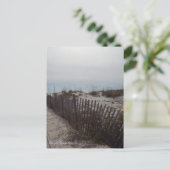 Sanddünen und Strand an der Golfküste von Alabama Postkarte (Stehend Vorderseite)