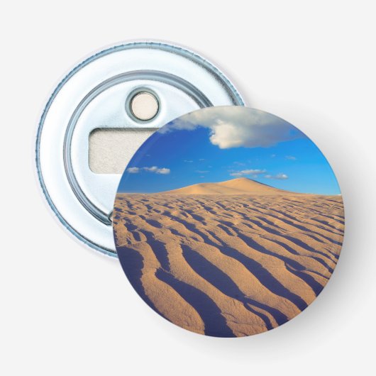 Sanddünen und Wolken Flaschenöffner (Vorderseite)