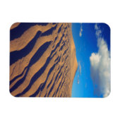 Sanddünen und Wolken Magnet (Horizontal)