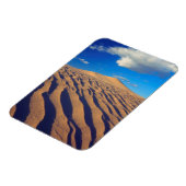 Sanddünen und Wolken Magnet (Linke Seite)
