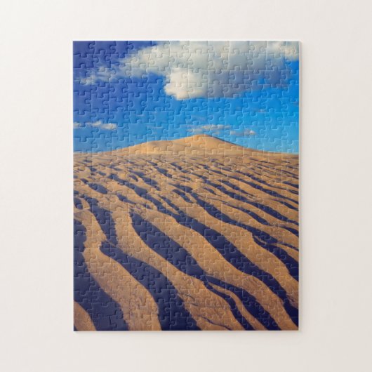 Sanddünen und Wolken Puzzle (Vertikal)