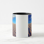 Sanddünen und Wolken Tasse (Zentrum)