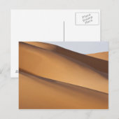 Sanddünen, Wüste Sahara, Marokko 2 Postkarte (Vorne/Hinten)