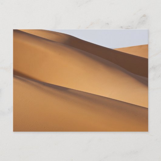 Sanddünen, Wüste Sahara, Marokko 2 Postkarte (Vorderseite)