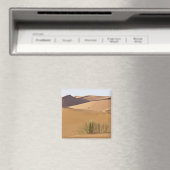 Sanddünen, Wüste Sahara, Marokko Magnet (In Situ (Geschirrspüler))