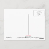 Sanddünengras-Ansicht Postkarte (Rückseite)