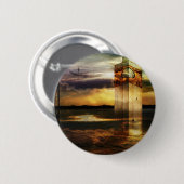 Sande des Gedächtnisses Button (Vorne & Hinten)