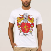 Sande Familienwappen T-Shirt (Vorderseite)