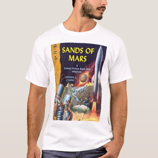 Sande von Mars, durch Arthur C. Clarke_Pulp Art T-Shirt (Vorderseite)