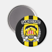 Sandefjord Magnet (Vorderseite/Rückseite)