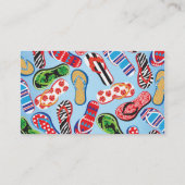 Sandelholz drehen Reinfall-Geschäfts-Karten um Visitenkarte (Rückseite)