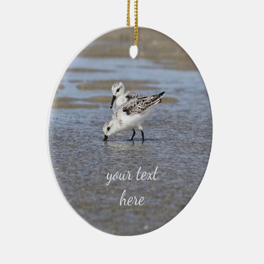 Sanderlings Keramik Ornament (Rechts)