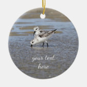Sanderlings Keramik Ornament (Vorne)