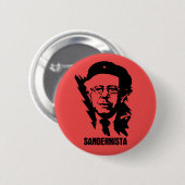 Sandernista Button (Vorne & Hinten)