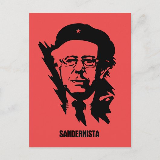 Sandernista Postkarte (Vorderseite)