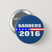 Sanders 2016 Presidential Election Campaign Button (Vorne & Hinten)