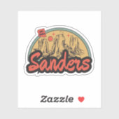 Sanders, Arizona-Sticker Aufkleber (Blatt)