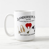 Sanderson Inn Halloween Tasse (Links)