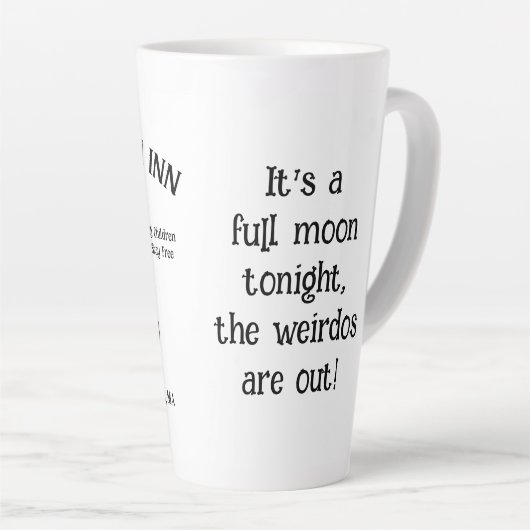 Sanderson Inn Halloween Tasse (Rechte Ecke)