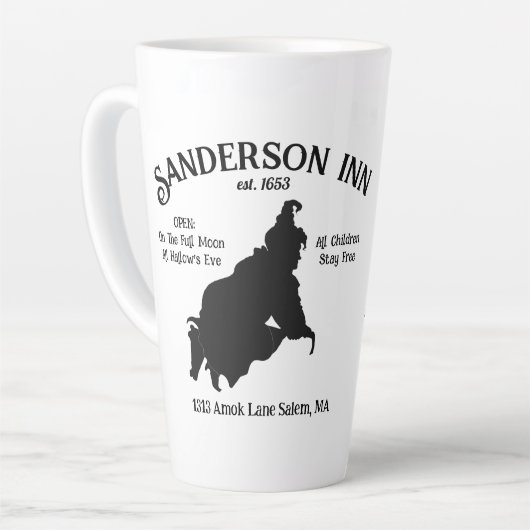 Sanderson Inn Halloween Tasse (Linke Ecke)