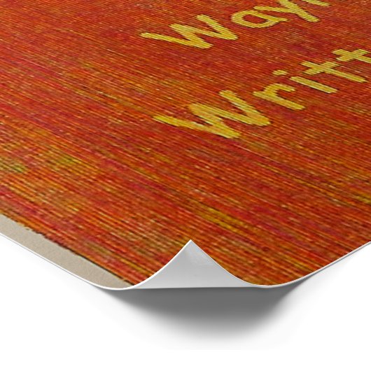 Sanderson Landkreis Filmplakat Poster (Ecke)