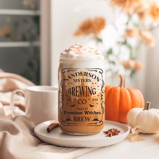 Sanderson Sisters Brewing Co Ber Can Glass Dosenglas