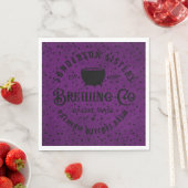 Sanderson Sisters Brewing Company Serviette (Beispiel)