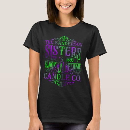 Sanderson Sister's Candle Company T-Shirt (Vorderseite)