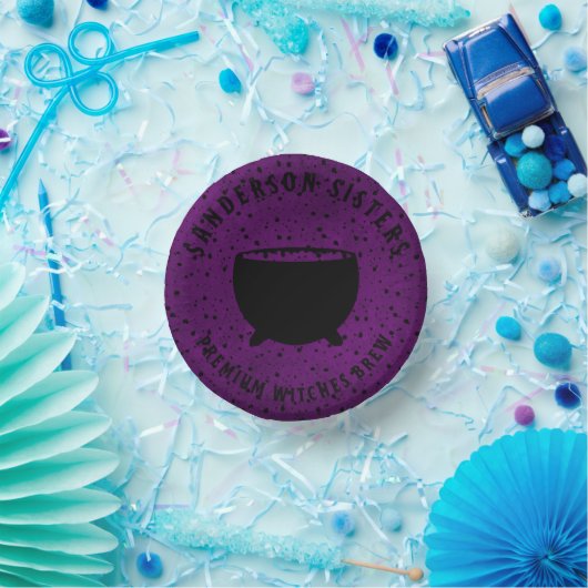Sanderson Sisters Cauldron Pappteller (Party)