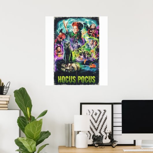 Sanderson Sisters Hocus Pocus Halloween Geschenk Poster (Heimbüro)