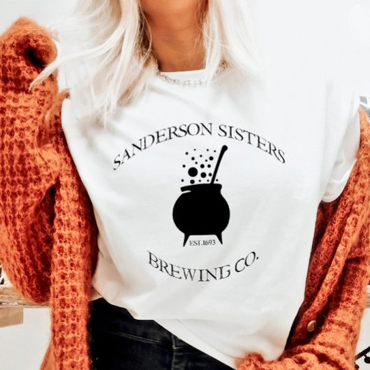 Sanderson Sisters Witches Brewing Co Hocus Pocus T-Shirt