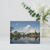 Sandestin Baytown Wasserreflektion Postkarte (Stehend Vorderseite)